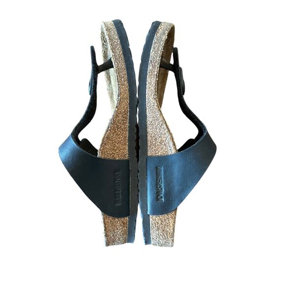 BIRKENSTOCK Black Gizeh Kids Birko-Flor - Girls EU 31 US 13 - Picture 4 of 8